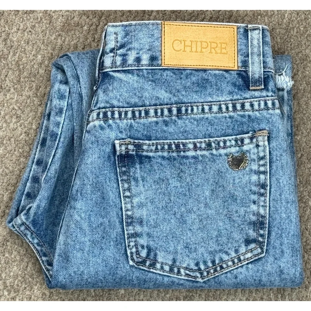 Chipre Women's 5‎ Pocket Denim Jeans Size 28